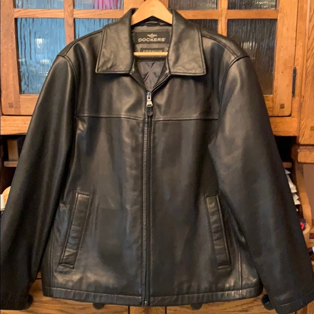 Dockers leather jacket